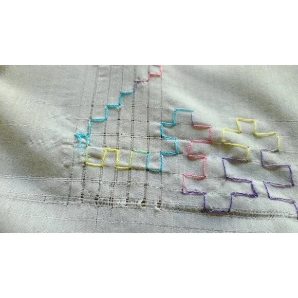 Embroidered Table Topper - Picture 3 of 10